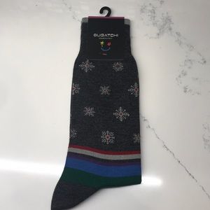 Bugatchi NWT Mens Charcoal Socks
